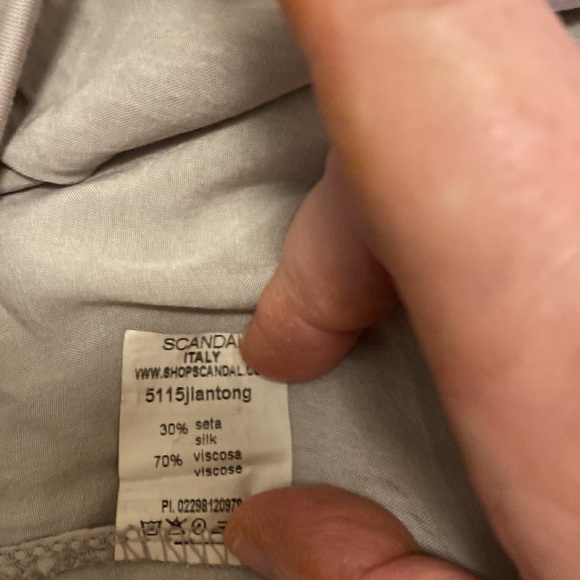 Scandal Silk/Rayon Pull On Pants - Picture 7 of 7